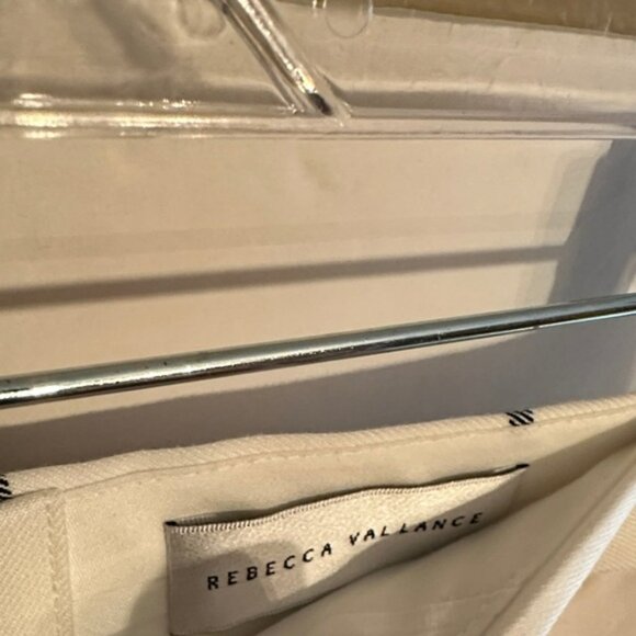 Rebecca Vallance White and Black Checkered Flare Pants - Picture 5 of 8